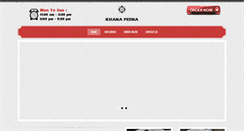 Desktop Screenshot of khanapeenaoakland.com